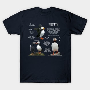 Animal Facts - Puffin T-Shirt